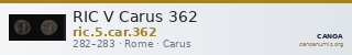 RIC V Carus 362 — CANOA
