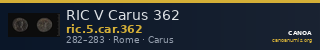 RIC V Carus 362 — CANOA