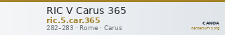 RIC V Carus 365 — CANOA