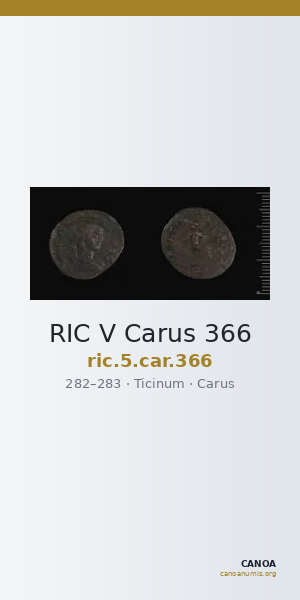 RIC V Carus 366 — CANOA