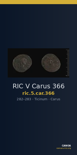 RIC V Carus 366 — CANOA
