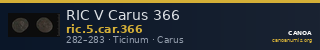 RIC V Carus 366 — CANOA