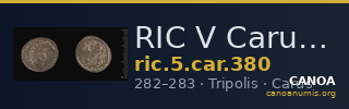 RIC V Carus 380 — CANOA