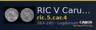 RIC V Carus 4 — CANOA