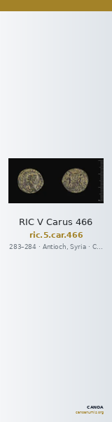 RIC V Carus 466 — CANOA
