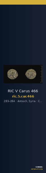 RIC V Carus 466 — CANOA