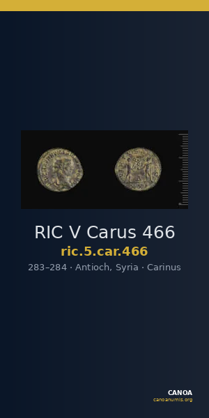 RIC V Carus 466 — CANOA