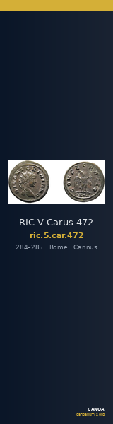 RIC V Carus 472 — CANOA