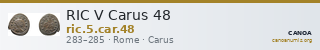 RIC V Carus 48 — CANOA