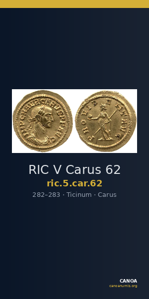 RIC V Carus 62 — CANOA