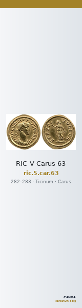 RIC V Carus 63 — CANOA