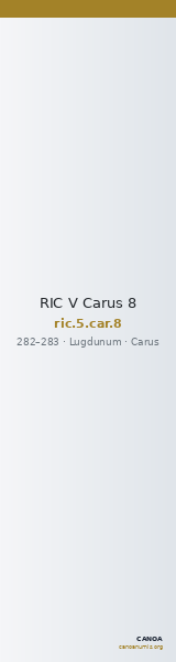 RIC V Carus 8 — CANOA