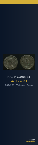RIC V Carus 81 — CANOA