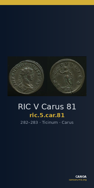 RIC V Carus 81 — CANOA