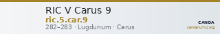 RIC V Carus 9 — CANOA
