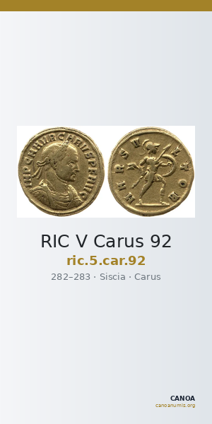 RIC V Carus 92 — CANOA