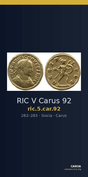 RIC V Carus 92 — CANOA
