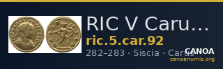 RIC V Carus 92 — CANOA