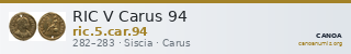 RIC V Carus 94 — CANOA
