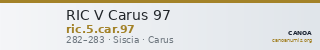 RIC V Carus 97 — CANOA