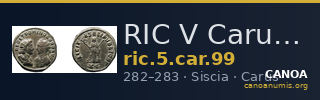 RIC V Carus 99 — CANOA
