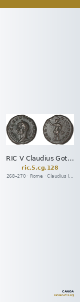 RIC V Claudius Gothicus 128 — CANOA