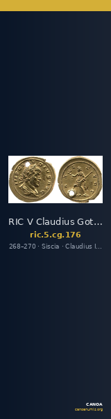 RIC V Claudius Gothicus 176 — CANOA