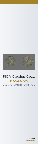 RIC V Claudius Gothicus 225 — CANOA