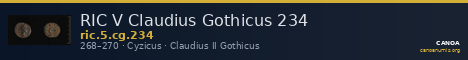 RIC V Claudius Gothicus 234 — CANOA