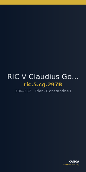 RIC V Claudius Gothicus 297B — CANOA