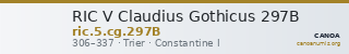 RIC V Claudius Gothicus 297B — CANOA