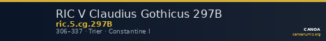 RIC V Claudius Gothicus 297B — CANOA