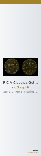RIC V Claudius Gothicus 48 — CANOA