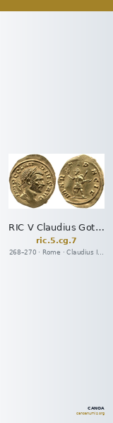 RIC V Claudius Gothicus 7 — CANOA