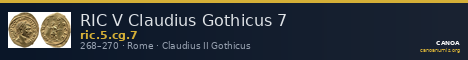 RIC V Claudius Gothicus 7 — CANOA