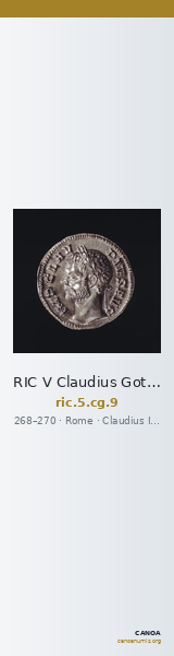 RIC V Claudius Gothicus 9 — CANOA