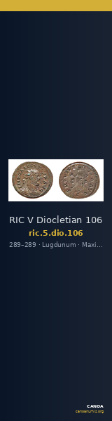 RIC V Diocletian 106 — CANOA