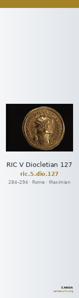 RIC V Diocletian 127 — CANOA