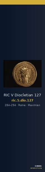 RIC V Diocletian 127 — CANOA
