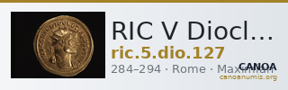RIC V Diocletian 127 — CANOA