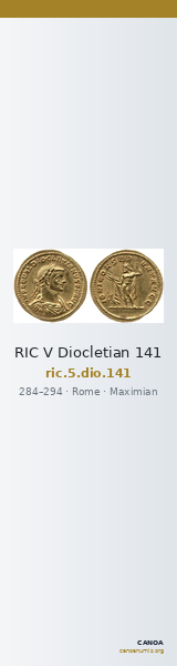 RIC V Diocletian 141 — CANOA