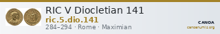 RIC V Diocletian 141 — CANOA