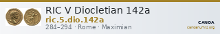 RIC V Diocletian 142a — CANOA