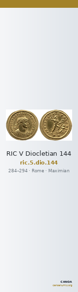 RIC V Diocletian 144 — CANOA
