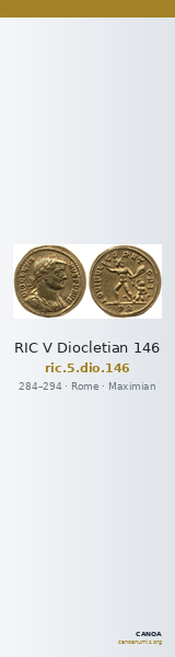 RIC V Diocletian 146 — CANOA