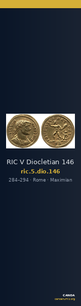 RIC V Diocletian 146 — CANOA