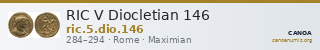 RIC V Diocletian 146 — CANOA