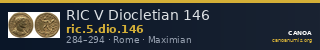 RIC V Diocletian 146 — CANOA