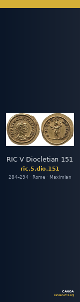 RIC V Diocletian 151 — CANOA