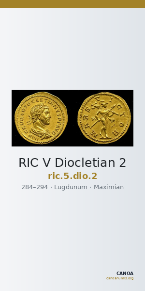 RIC V Diocletian 2 — CANOA
